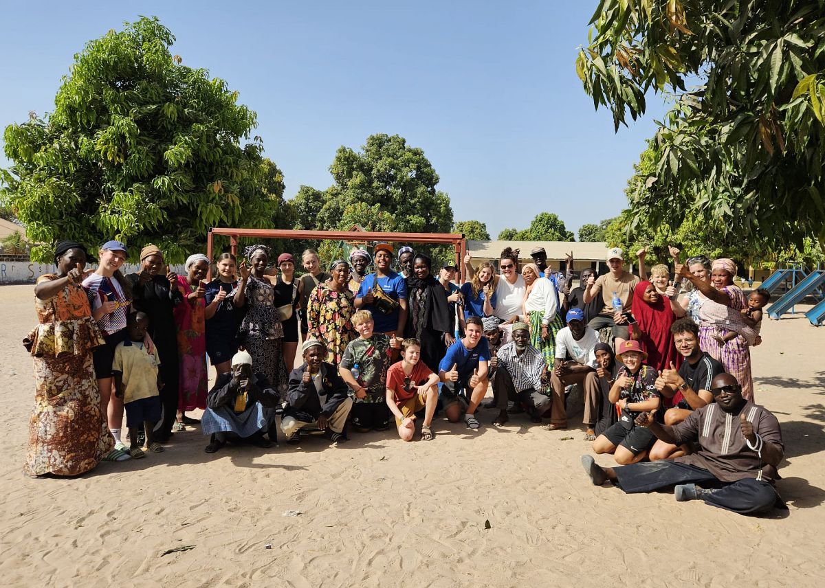 Lentiz leerlingen ervaren impact van ingezameld geld in Gambia 